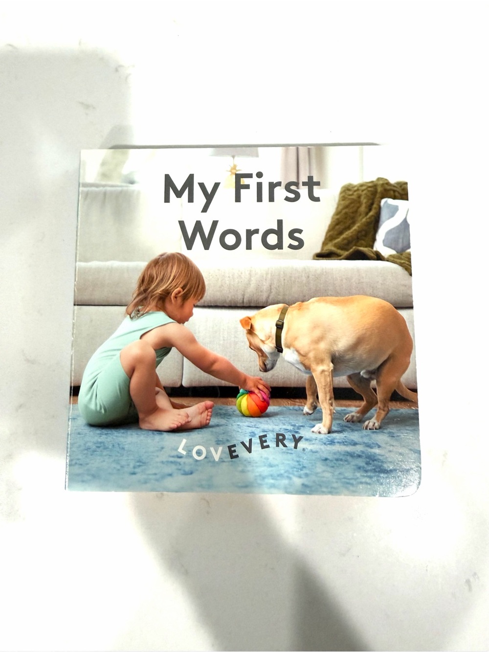 Lovevery My First Words Illustrated Board Book Under 2 Looker Play Kit